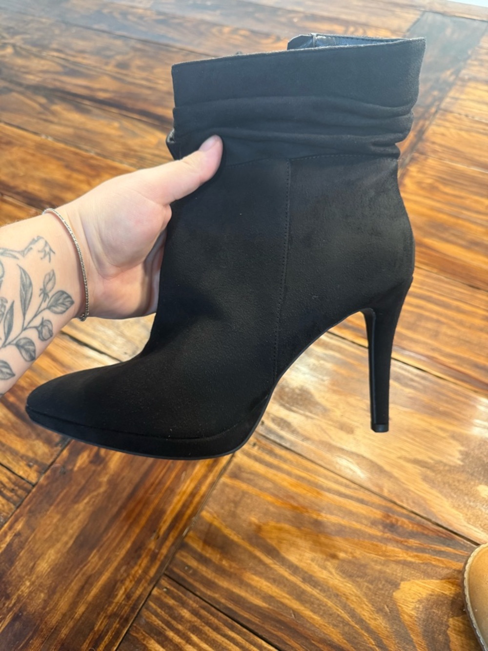 Worthington Black Women's High-Heel Ankle Booties - 10 NWT